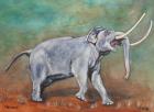 Slon indický Mekong AKVAREL